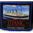 thumbnail image 1 of White Star Line RMS Titanic 50" x60" Coral Fleece Throw Blanket, 1 of 2