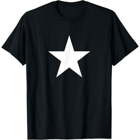 White Star Print Graphic - White Star T-Shirt