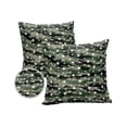 thumbnail image 1 of White Stars on Chic Camouflages Outdoor Pillow Covers Set of 2, Decorative Waterproof Throw Pillow Case, Army Camo Cotton Linen Soft Cozy Cushion Pillowcases, 1 of 6