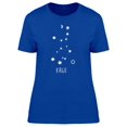 thumbnail image 1 of White Stars Virgo Tee Women's -Image by Shutterstock, 1 of 1