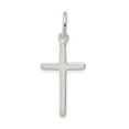 thumbnail image 1 of White Sterling Silver Charm Pendant 25 14 Cross, 1 of 2