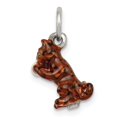 thumbnail image 1 of White Sterling Silver Charm Pendant Themed 12 mm 6, 1 of 2