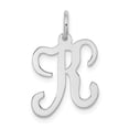thumbnail image 1 of White Sterling Silver Charm Pendant Themed 20 mm 12-14, 1 of 4