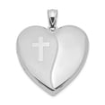thumbnail image 1 of White Sterling Silver Charm Pendant Themed 29 mm 24, 1 of 3