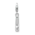 thumbnail image 1 of White Sterling Silver Charm Pendant Themed 33 mm 9, 1 of 1