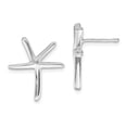 thumbnail image 1 of White Sterling Silver Earring Button Women'S 16 mm 14, 1 of 3