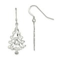 thumbnail image 1 of White Sterling Silver Earring Drop & Dangle Women'S 45 mm 18, 1 of 2