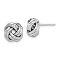 thumbnail image 1 of White Sterling Silver Earring Love Knots Women'S 11.85 mm 11.75, 1 of 1