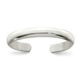 thumbnail image 1 of White Sterling Silver Ring Band Toe, 1 of 2