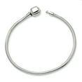 thumbnail image 1 of White Sterling Silver bracelet Bead and Beaded 7.5 in 2 mm, 1 of 3