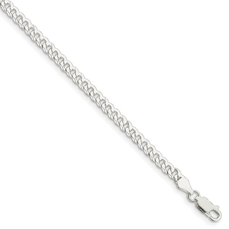 LAVER 別注 FOUR BIT CHAIN BRACELET Boxed 4mm Chain Bracelet Silver Adjustable – STEEL & BARNETT