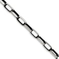 thumbnail image 1 of White Sterling Silver bracelet Chain style Open Link 8.5 in 8 mm, 1 of 1