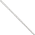 thumbnail image 1 of White Sterling Silver chain Anchor Flat 7 in 3.1 mm, 1 of 1