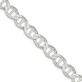 thumbnail image 1 of White Sterling Silver chain Anchor Men's Flat 9 in 12.3 mm, 1 of 1