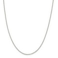 thumbnail image 1 of White Sterling Silver chain Open Link 18 in 1.5 mm, 1 of 5