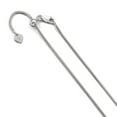 thumbnail image 1 of White Sterling Silver chain Snake 22 in 1.4 mm Adjustable, 1 of 2