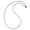 thumbnail image 1 of White Sterling Silver necklace Beaded 20 in 2 mm Reflections Hinged Clasp Bead, 1 of 1