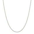 thumbnail image 1 of White Sterling Silver necklace Box chain 20 in 1.1 mm, 1 of 5