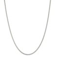 thumbnail image 1 of White Sterling Silver necklace Box chain 30 in 2 mm, 1 of 5