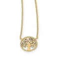 thumbnail image 1 of White Sterling Silver necklace Themed Cubic Zirconia CZ Clear 16 in 1 mm, 1 of 2