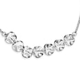 thumbnail image 1 of White Sterling Silver necklace with pendant 16 in 2 mm, 1 of 2