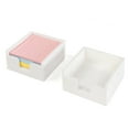 thumbnail image 1 of 2-Pack Pure Silicone Sticky Note Holder Set - Durable, Non-Slip White Desk Organizer for Home & Office, 1 of 7