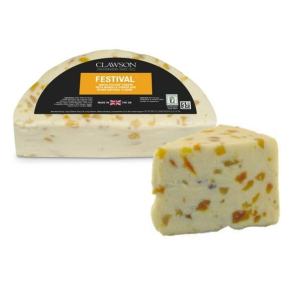 White Stilton with Mango & Ginger (1 pound)