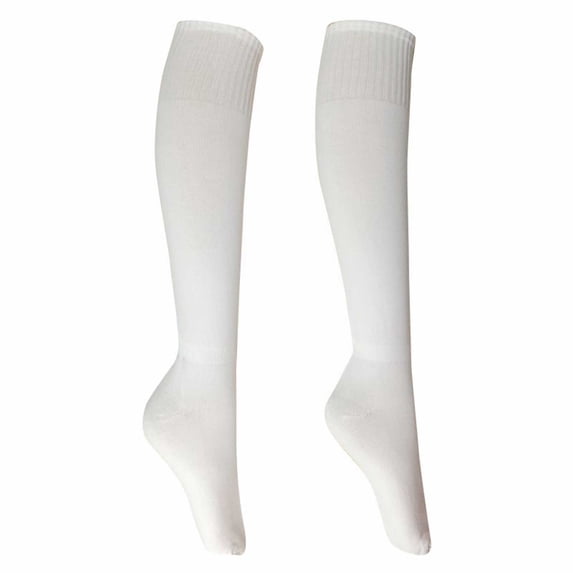 White Stockings Football Long Socks Sport Knee High Large Soccer Rugby Stocks Football Socks for Men Mens Black Football Socks