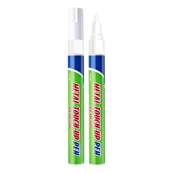 White Stone Inscription Pen, 3ml Large Capacity, Waterproof & Heat Resistant Metal Marker, 14.2x1.5cm, 1 Count
