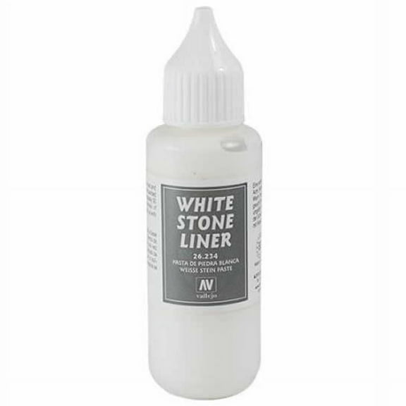 White Stone Liner 35ml Jar Vallejo Paints