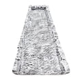 thumbnail image 1 of White Stone Rock 24-in Cast Aluminum Downspout Gutter Splash Block, 1 of 4