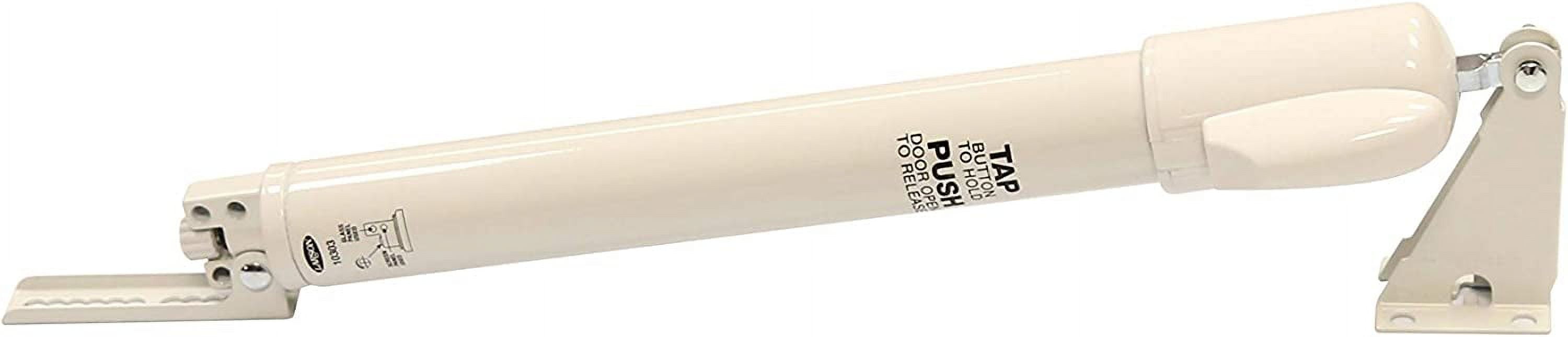 White Storm Door Piston HoldOpen Kit, Storm Door Closer can Hold Door