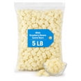 thumbnail image 1 of White Strawberry-Banana Gummi Bears Candy, Sweet Chewy Treat, 5 lb Bag, 1 of 1
