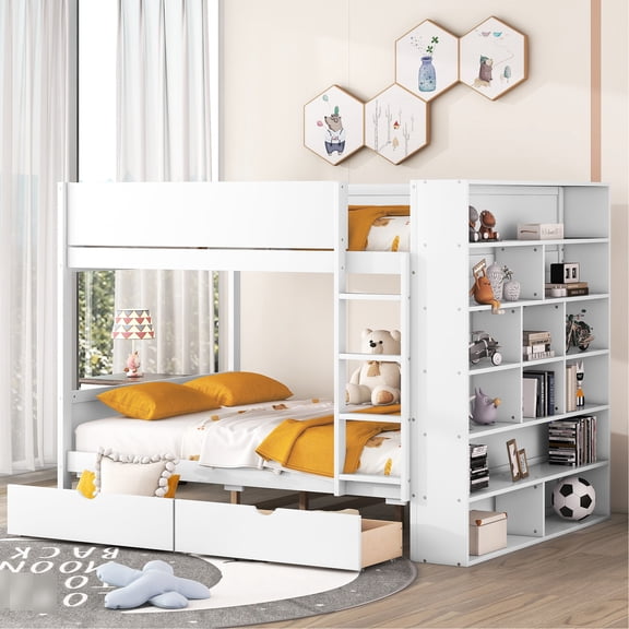 White - Sturdy Wood Frame - For Long - lasting Use - Withstands Regular Wear