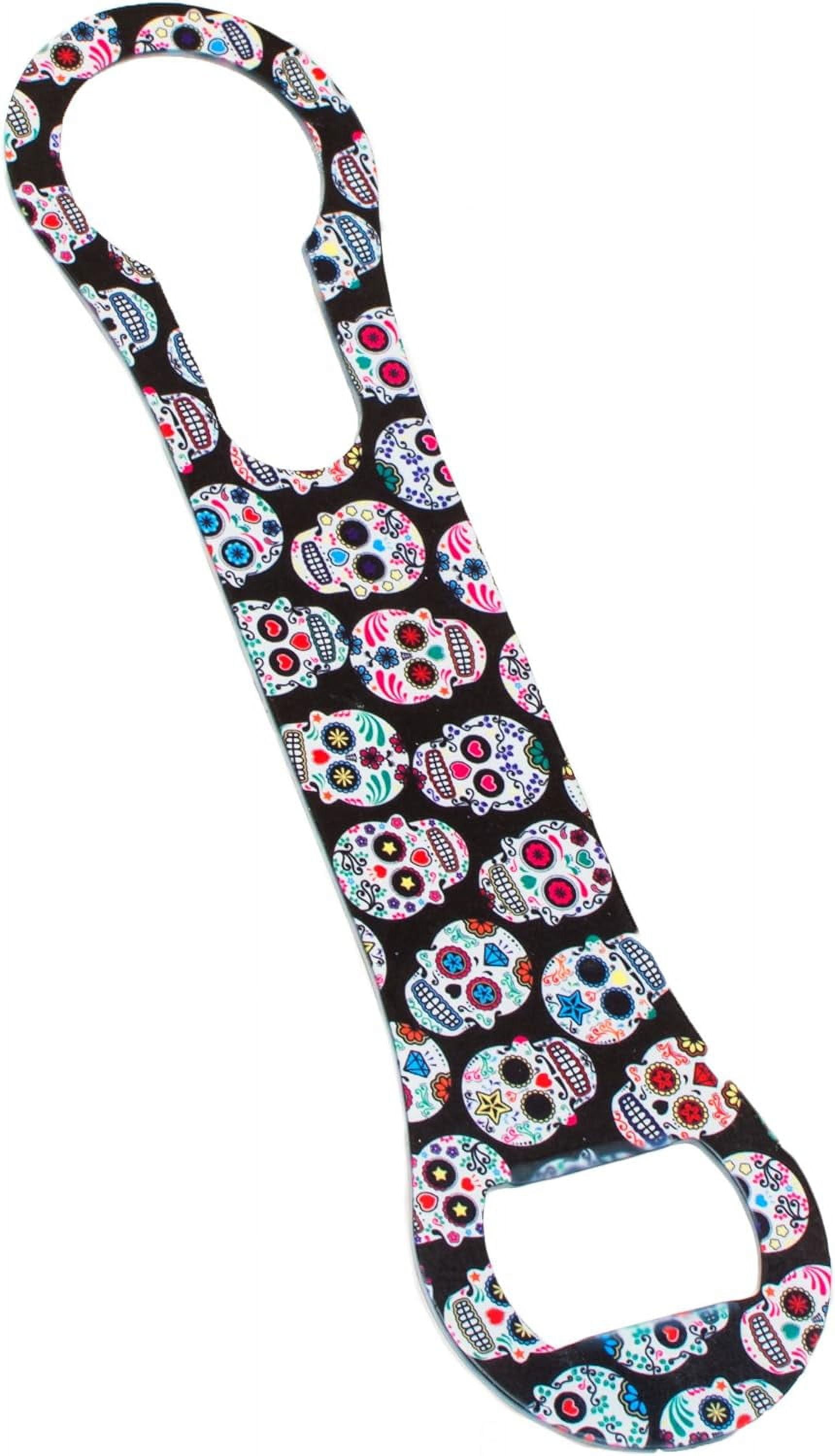 White Sugar Speed Opener, Church Key for Soda, Beer, Liquor bottles