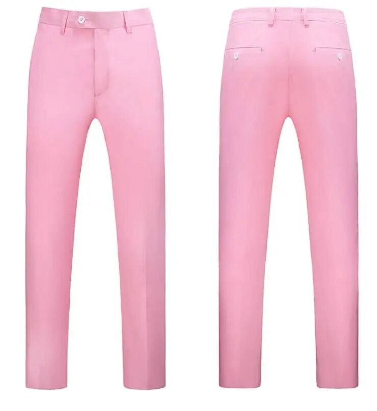 White Suit Pants Men16 Colors Selection Wedding Party Dress Trousers