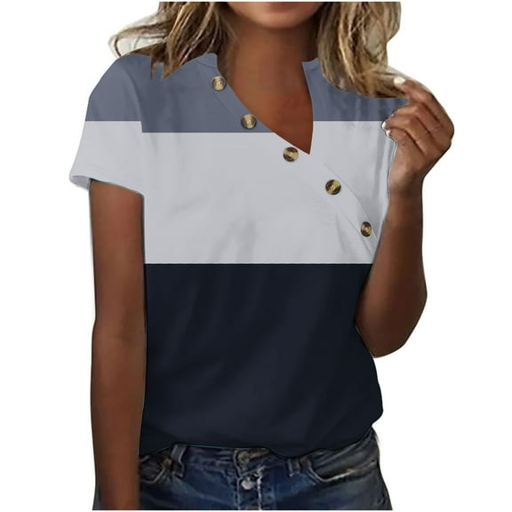 White Summer Crop Tops for Women Womens Blouses Dressy Casual Tshirts Shirts Graphic Summer Clothes for Women 2025 Vacation Shirts for Women Dry Fit Work