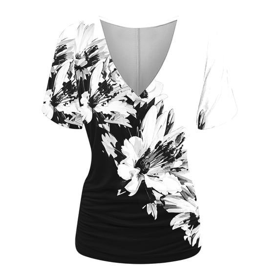 White Summer Crop Tops for Women Grey Shirts for Women Dressy Casual Buy Again My Orders