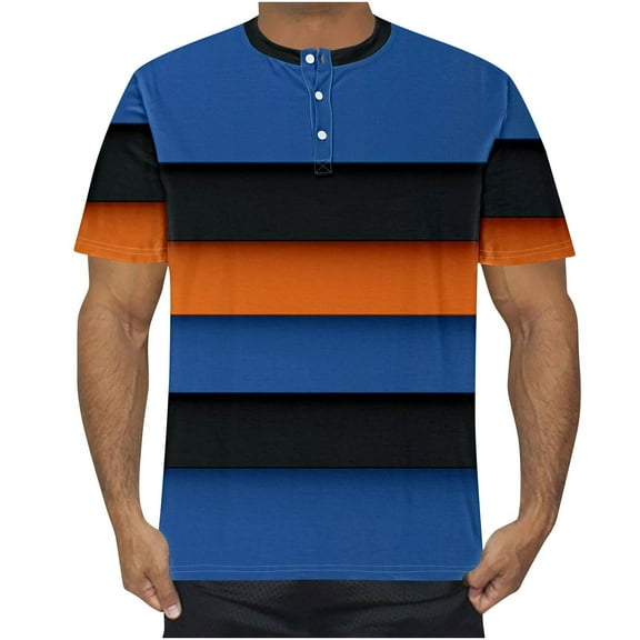 White Summer Tops for Men 2025 Plus Size Blouses for Men Business Casual T-Shirts Loose Fit V Neck Graphic Tees Solid Color Tshirts