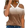 thumbnail image 1 of White Summer Tops for Teens Lace Blouses for Women Dressy Elegant Womens T Shirts Loose Fit, 1 of 5