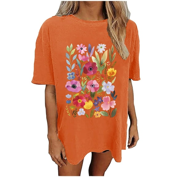 White Summer Tops for Teens Tshirts Shirts Graphic Vintage Plus Size Golf Tees for Women