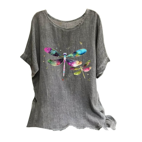 White Summer Tops for Women 2025 Plus Size Womens Shirts Summer Clothes for Women Over 50 2025 Vacation