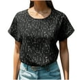 thumbnail image 1 of White Summer Tops for Women Sexy Women Blouses Elegant Casual Plus Size Womens T Shirts Casual Multi Pack, 1 of 5