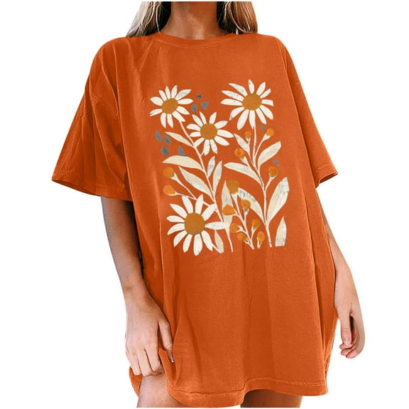 White Summer Tops for Women Short Sleeve Oversized Shirts to Wear with Leggings Short Sleeve Button Up Shirts for Women Print