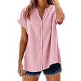 thumbnail image 1 of White Summer Tops for Women Short Sleeve Tshirts Shirts Graphic Vintage Plus Size Fitted Basic Tees 3/4, 1 of 6