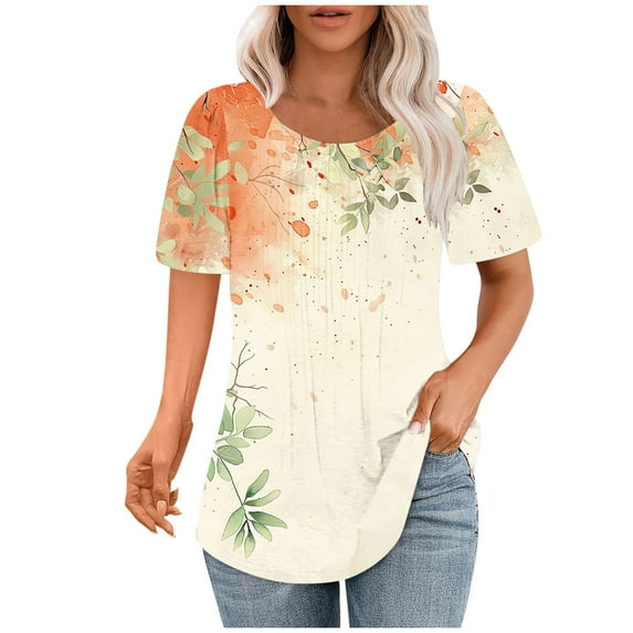 White Summer Tops for Women Tshirts Shirts Graphic Cats Beach Shirt Sunshine White