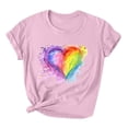 thumbnail image 1 of White Summer Tops for Women Tshirts Shirts Graphic Vintage Plus Size Slim Fit Tees for Women, 1 of 3