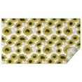 thumbnail image 1 of White Sunflower Pattern Rectangle Tablecloth 60"x102",Waterproof Polyester Rectangle Table Cloth, Wipeable Spillproof Polyester Tablecloth for Dining, Camping, Indoor and Outdoor, 1 of 6