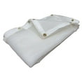 thumbnail image 1 of (White) Super Heavy Duty Mesh Tarp Net Sail Sun Shade Awning and Fence Screen Patio and Canopy Cover (8' x 20'), 1 of 1