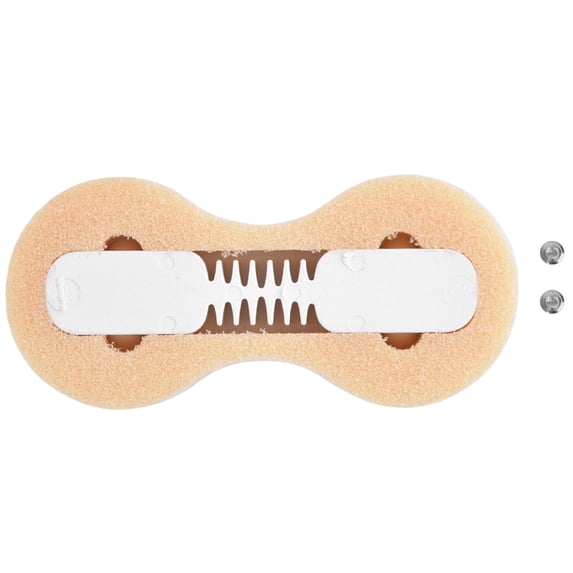 White Surfing Plug & Stern Groove Accessories Kit for Board Fins Surfboard FCS Fin Box Set